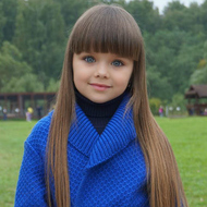 Шестилетняя россиянка стала «самой красивой девочкой в мире»
