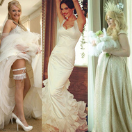 Атлас, кружево, жемчуга: самые роскошные платья невест «ДОМа-2»