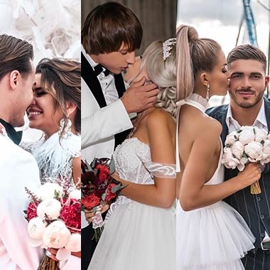 Ах, эти свадьбы! Самые счастливые молодожёны 2019 года 