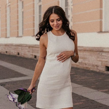 Вес, имя дочери и отношения с мужем: интервью беременной Оли Жариковой