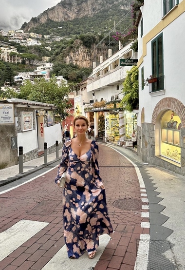 Ольга Орлова провела отпуск в Италии