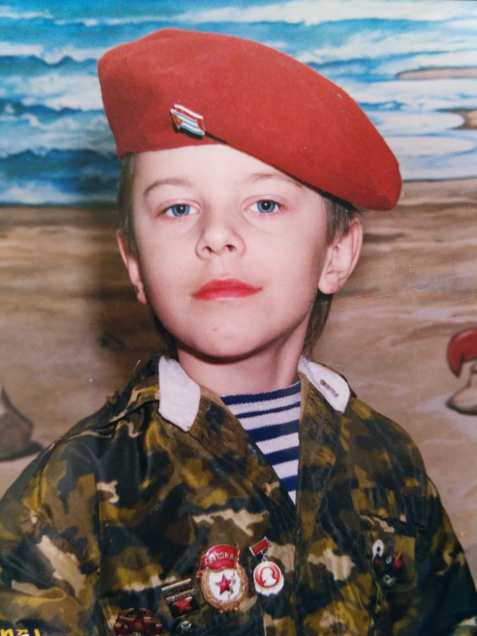 В детстве будущая звезда реалити мечтал стать моряком… ​Фото: Личынй архив семьи Малышевых 