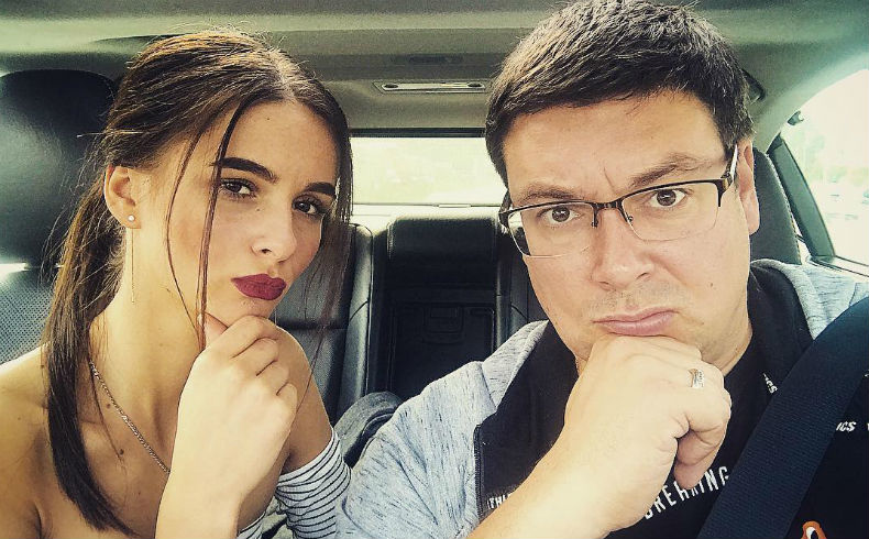 Андрей Чуев с новой девушкой Викой ​Фото: Соцсети 
