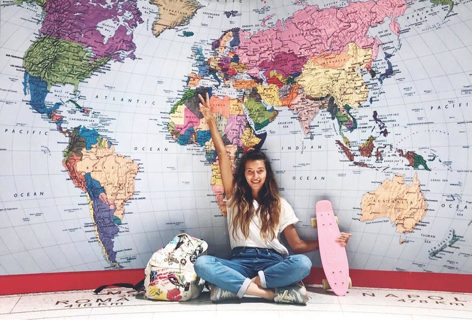 За время съемок Тодоренко побывала в 105 странах мира ​Фото: «Инстаграм» 