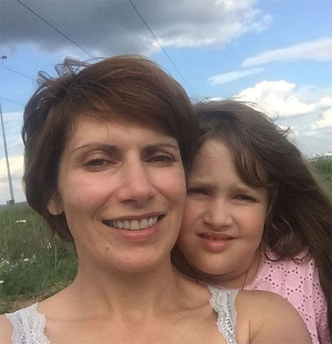 Светлана Зейналова с дочерью Сашей Фото: «Инстаграм» 