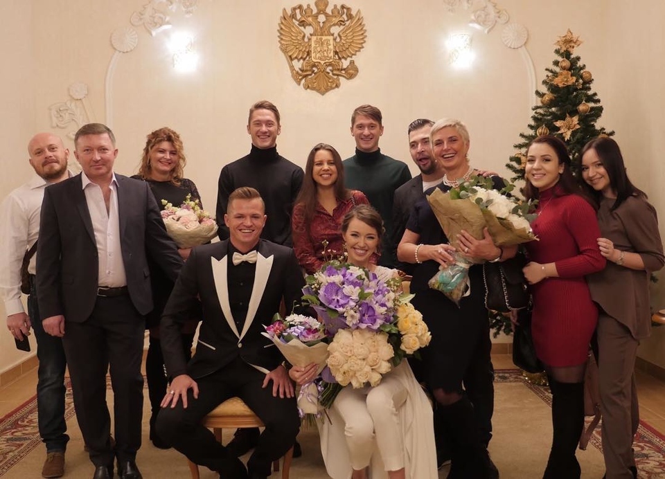 Дмитрий Тарасов и Анастасия Костенко поженились 9 января ​Фото: «Инстаграм» 