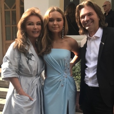 Дмитрий Маликов с дочерью Стефанией и женой Еленой ​Фото: «Инстаграм» 