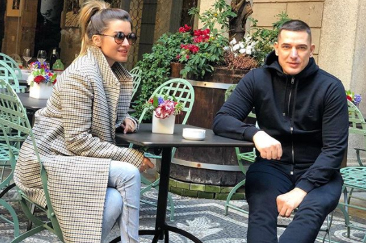 Ксения Бородина и Курбан Омаров наслаждаются погодой и красотами Милана ​Фото: «Инстаграм»  