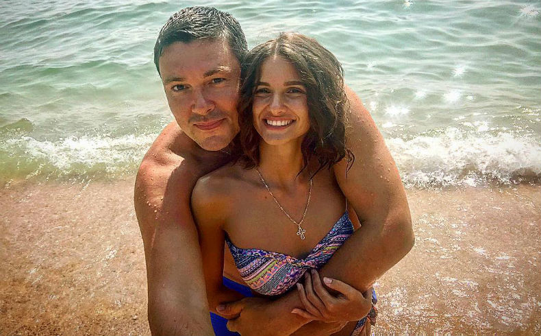 Андрей Чуев с женой Викторией ​Фото: «Инстаграм» 