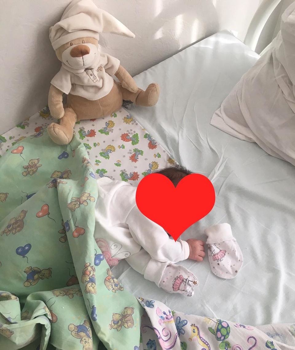 Оля Рапунцель показала снимок новорожденной дочери Фото: «Инстаграм» 