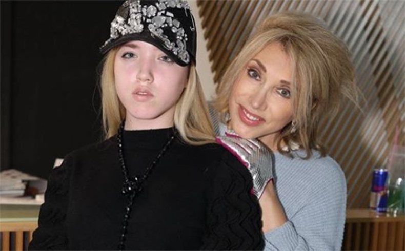 Елена Воробей и ее дочка София ​Фото: «Инстаграм»  