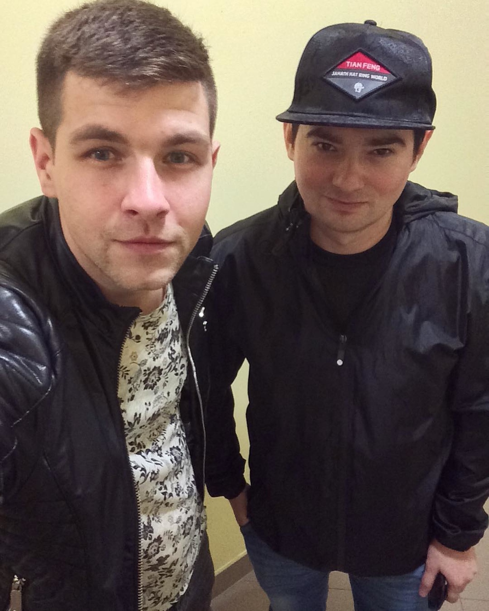 Дмитренко встретился с Венгржановским на одной из улиц Москвы ​Фото: «Инстаграм» 