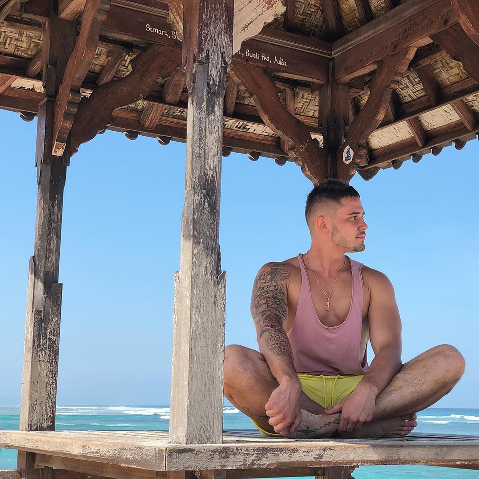После разрыва с Фрост Саленко в одиночестве отдыхает на Бали Фото: «Инстаграм» 