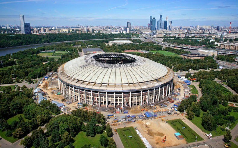 Стадион «Лужники» в Москве Фото: Соцсети 