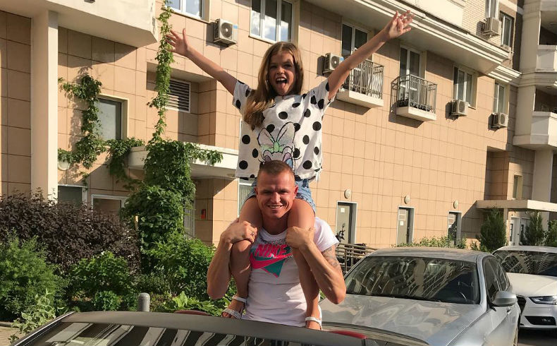 Дмитрий Тарасов с дочерью Ангелиной Фото: «Инстаграм» 
