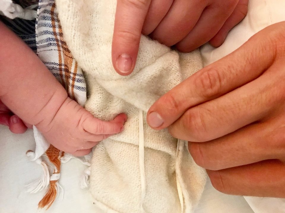 Леся показала первое фото новорожденной дочери ​Фото: «Фейсбук»  