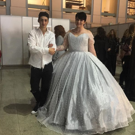 Пользователям решительно не понравилось, как Саша Черно выглядит в свадебном платье ​Фото: «Инстаграм»  