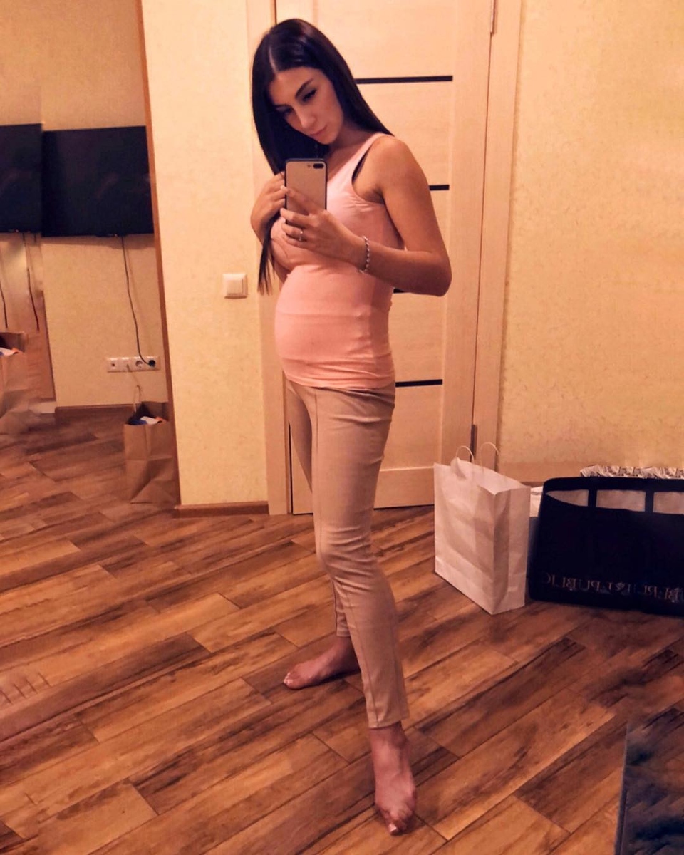 Дана Николенко на&nbsp;20-й неделе беременности Фото: «Инстаграм»