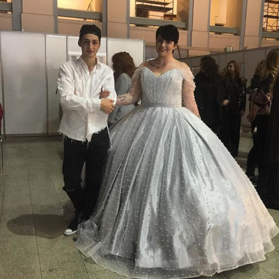 Саша примерила свадебное платье, и это логично: жених у девушки есть ​Фото: «Инстаграм»  
