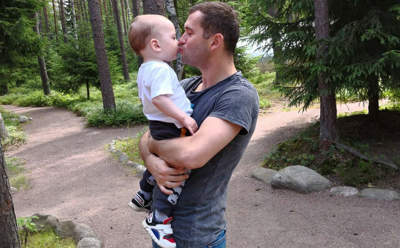 Александр Кержаков с сыном Артемием Фото: «Инстаграм» 