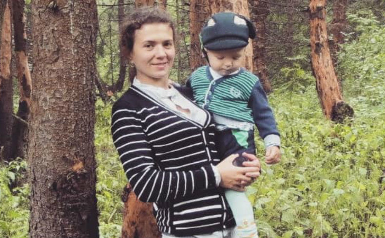 Галина Гаджиева с сыном Фото: «Инстаграм» 