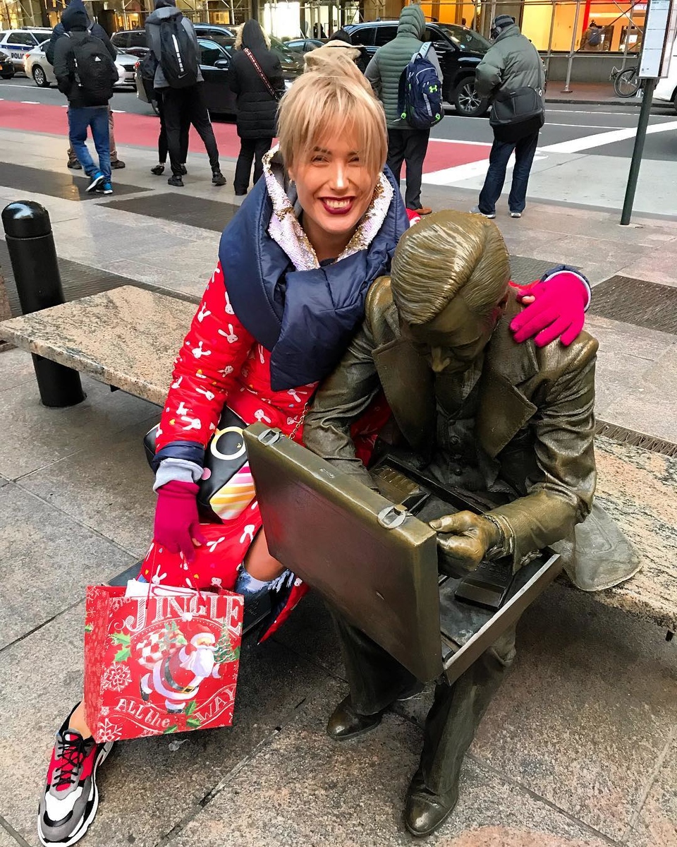 Оксана Ряска вернулась в Нью-Йорк ​Фото: «Инстаграм» 