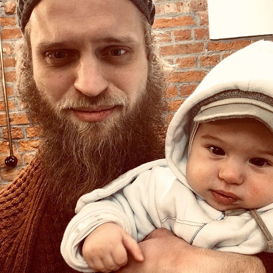 Вальтер Соломенцев с сыном Луцием, он же Лукий ​Фото: «Инстаграм»  
