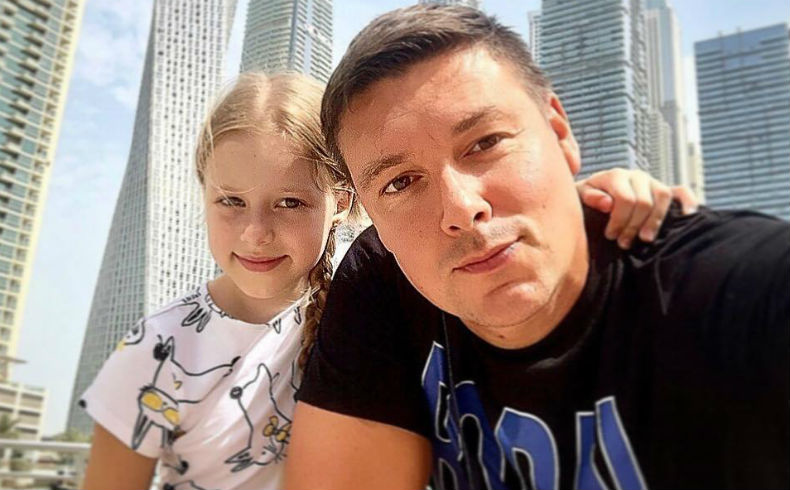 Андрей Чуев с дочерью Лизой Фото: «Инстаграм» 