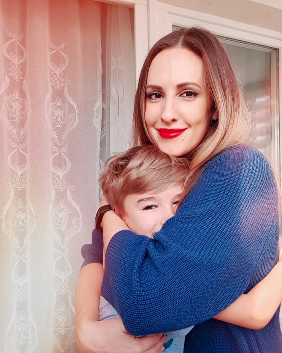 Ольга Гажиенко с сыном Кирюшей ​Фото: «Инстаграм»  