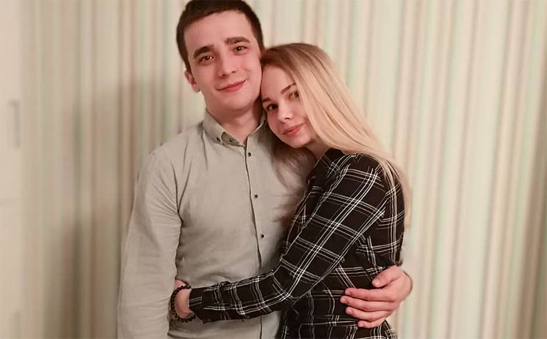 Сергей Семёнов и его любимая девушка ​Фото: «Инстаграм»  