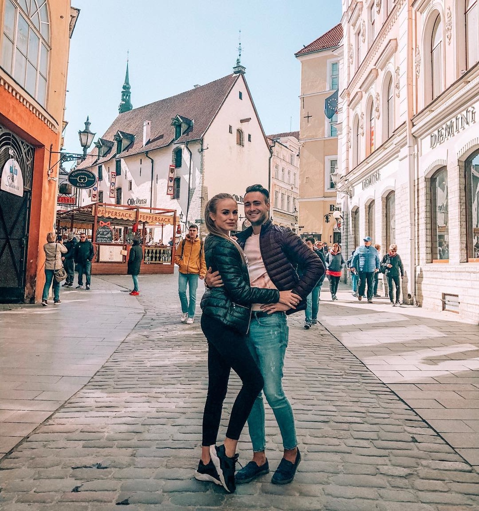 Милена и Лёша наслаждаются прогулками по Таллинну ​Фото: «Инстаграм» 