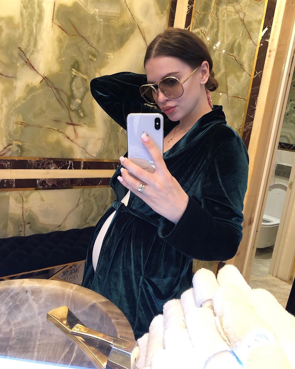 Саша Артёмова поправилась на шесть килограммов за время беременности Фото: «Инстаграм» 