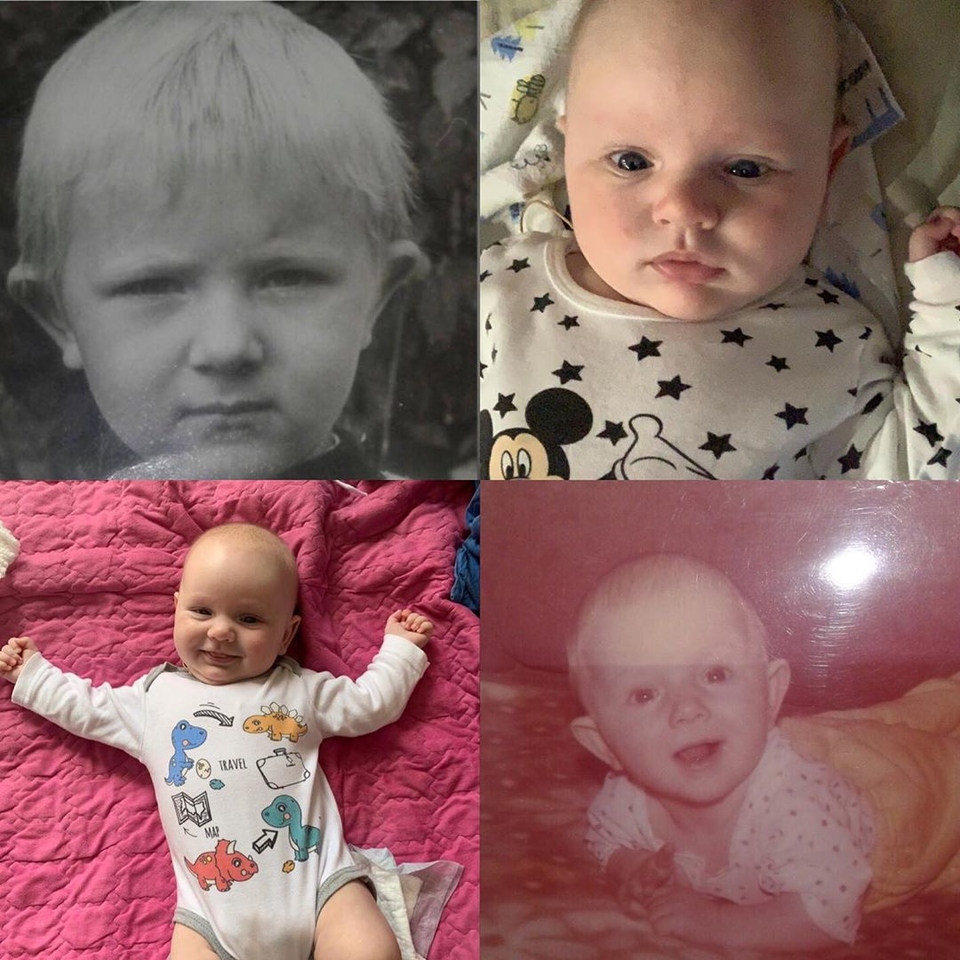 Илья Яббаров сравнил свои детские фото со снимками сына&nbsp; Фото: «Инстаграм» 