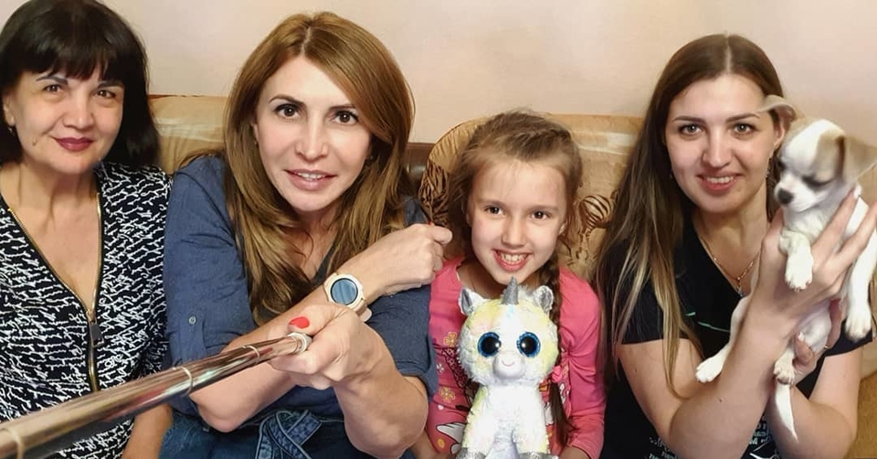 Ирина Александровна с сестрой, племянницей и её дочкой ​Фото: «Инстаграм»  
