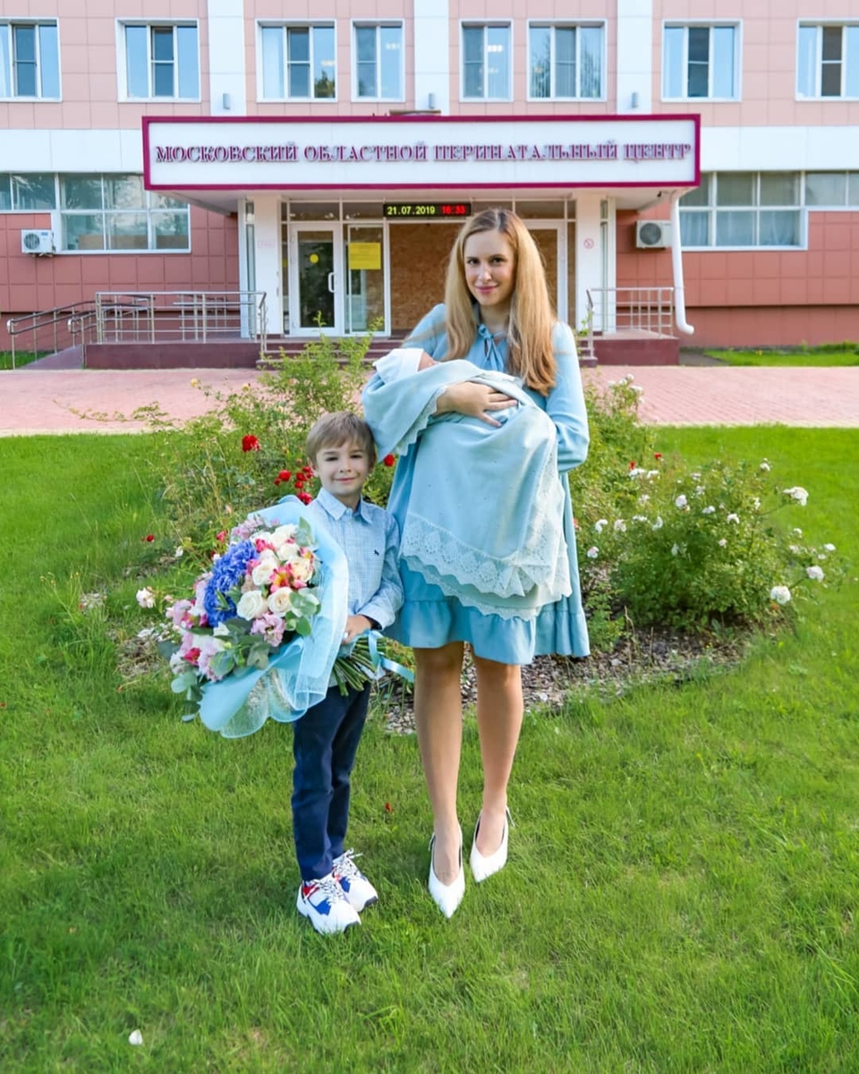 Оля Гажиенко отправилась домой с малышом&nbsp; ​Фото: «Инстаграм» 
