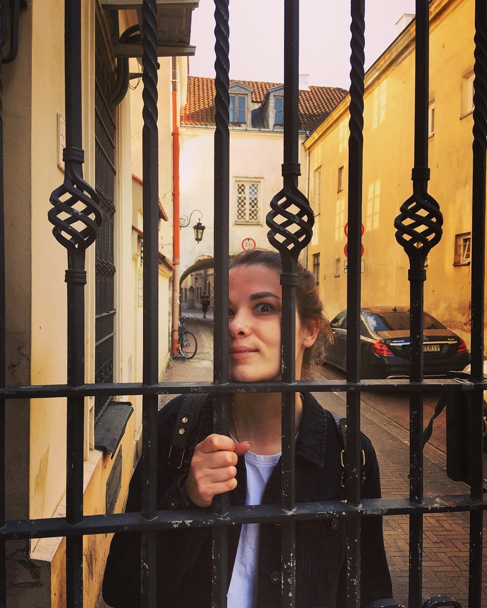 Катя в восторге от Варшавы ​Фото: «Инстаграм»  