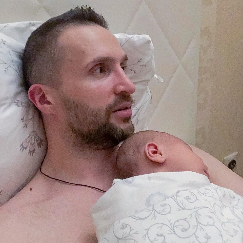 Василий Тодерика с сыном Леоном ​Фото: «Инстаграм»  