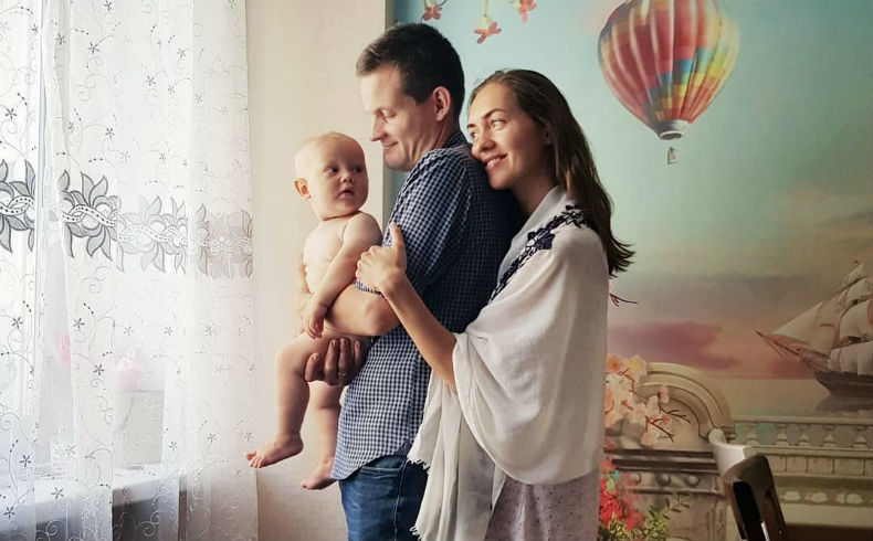 Маша Круглыхина с мужем и сыном ​Фото: «Инстаграм» 