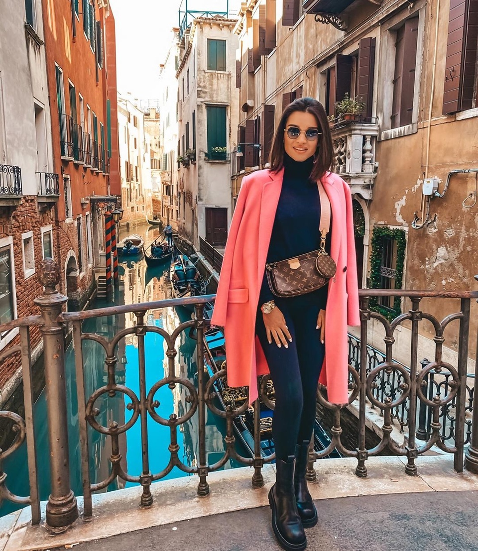 Ксения Бородина наслаждается весенним теплом Венеции ​Фото: «Инстаграм»  