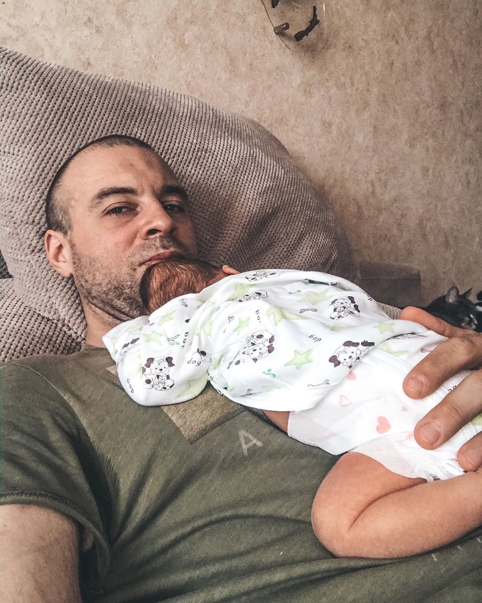 Богдан Ленчук наслаждается отцовством ​Фото: «Инстаграм»  