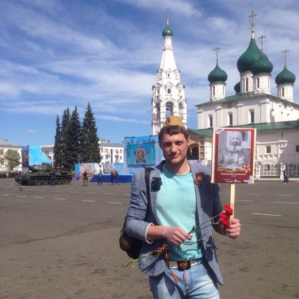 Задойнов поздравил подписчиков с Днём Победы ​Фото: «Инстаграм» 