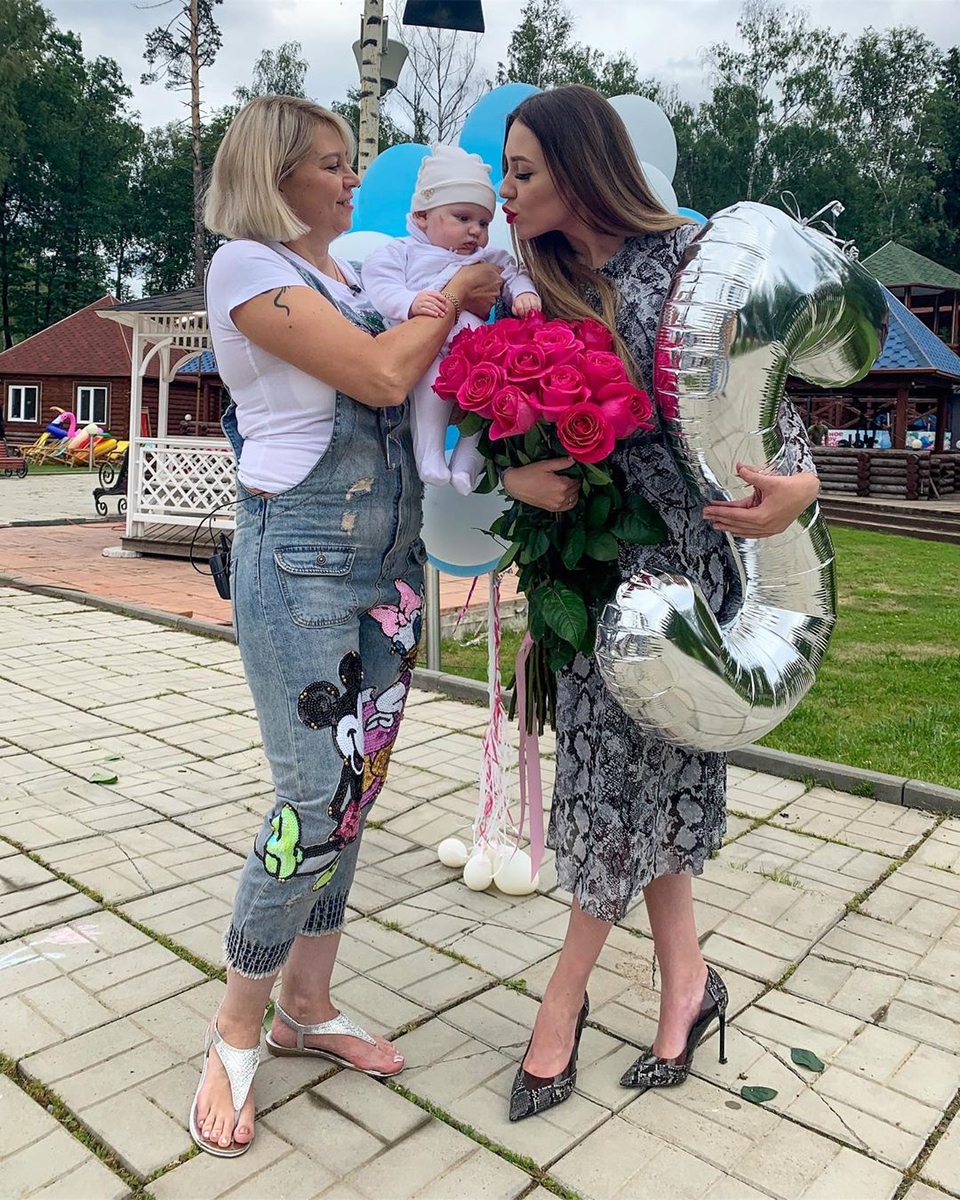 Татьяна Владимировна помогает дочери с первых дней жизни Богдана ​Фото: «Инстаграм»  
