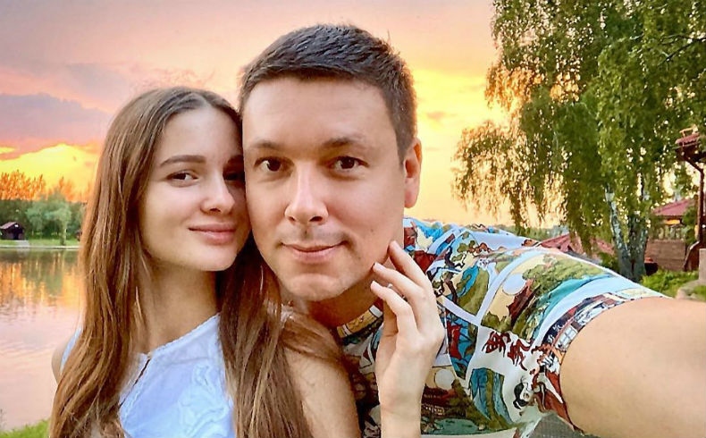 Андрей Чуев и его жена Виктория ​Фото: «Инстаграм» 
