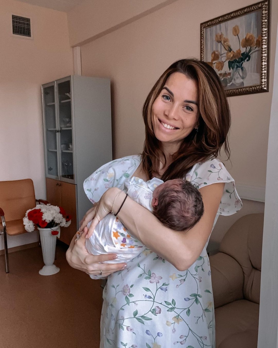 Саша поделилась первым фото с новорождённым сыном ​Фото: «Инстаграм»  