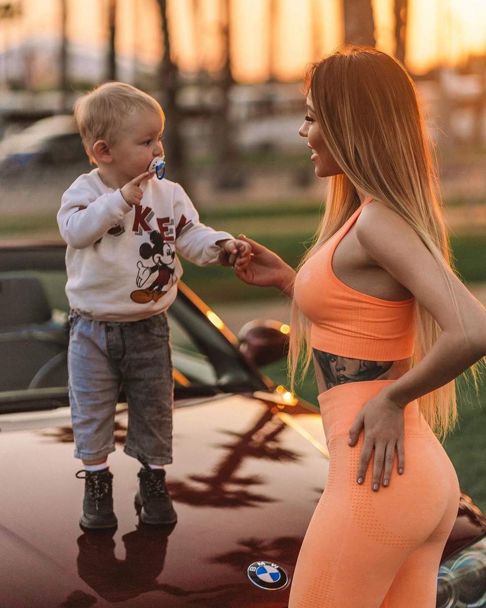 Алёна сделала акцент на том, что она заботливая мама для Богдана ​Фото: «Инстаграм»  