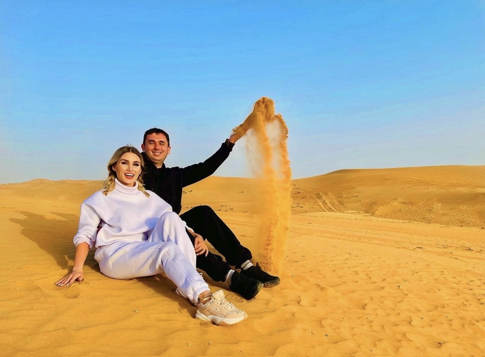 Шабарин и Райсон были на экскурсии в пустыне